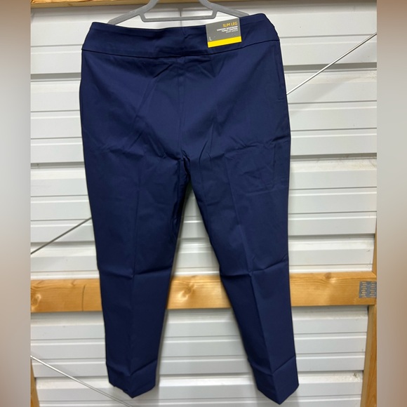 JM Collection Dark Blue Pants - Picture 2 of 4